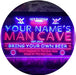 Personalized Sports Soccer Theme Man Cave LED Light Sign - Way Up Gifts