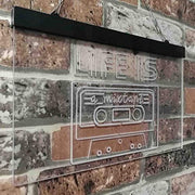 Life is a Mixtape Quotes Bedroom Decor LED Light Sign - LED Gift Works