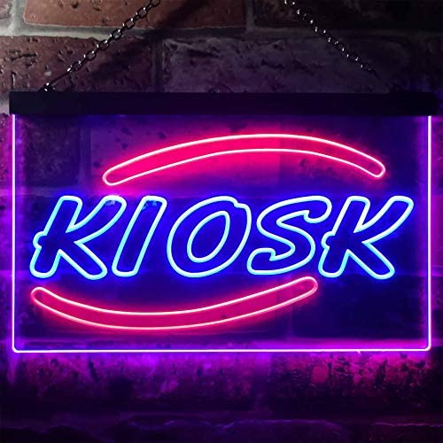 News Stand Ticket Booth Kiosk LED Light Sign - Way Up Gifts