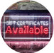 Gift Certificates Available LED Light Sign - Way Up Gifts