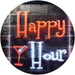 Happy Hour Cocktails Bar LED Light Sign - Way Up Gifts