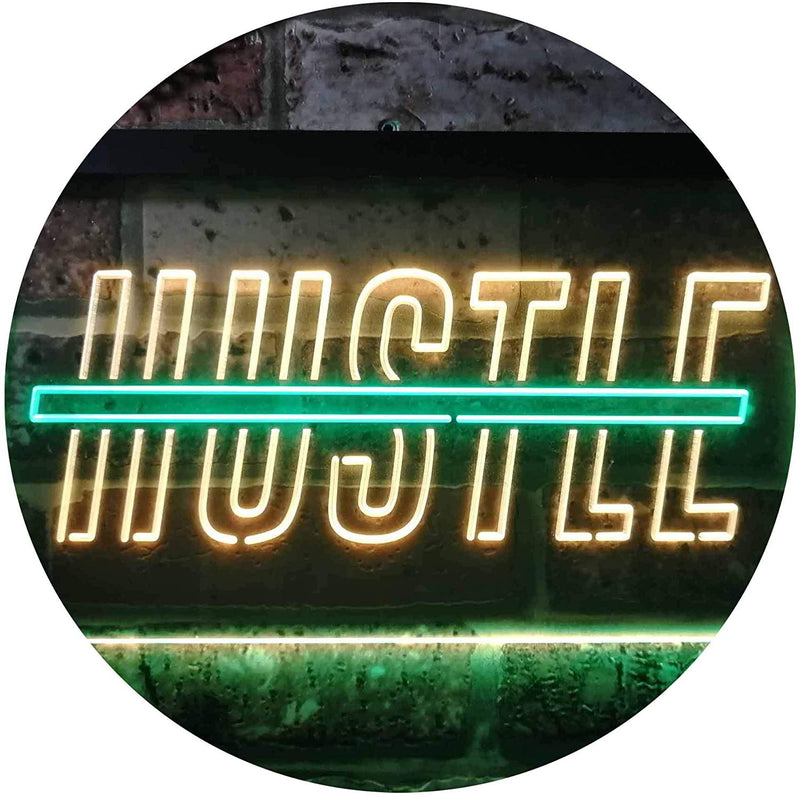 Hustle LED Light Sign - LED Gift Works