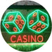 Dice Casino LED Light Sign - Way Up Gifts