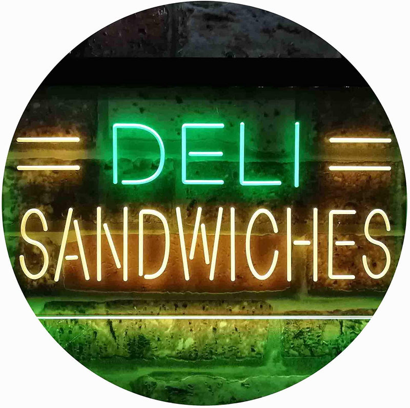Deli Sandwiches LED Light Sign - LED Gift Works