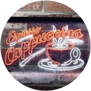 Coffee Shop Espresso Cappuccino LED Light Sign - LED Gift Works