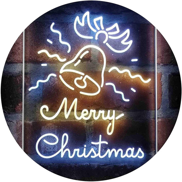 Merry Christmas Bell Decoration LED Light Sign - Way Up Gifts