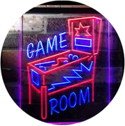 Pinball Game Room LED Light Sign - LED Gift Works
