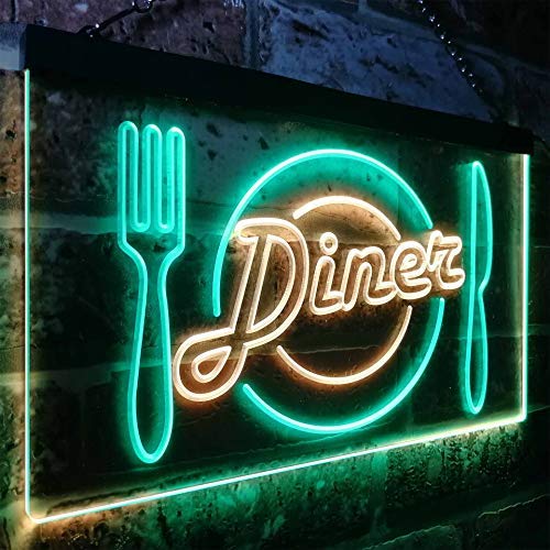 Diner LED Light Sign - LED Gift Works