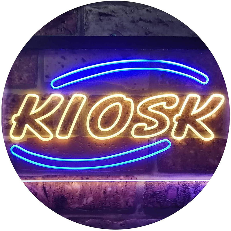 News Stand Ticket Booth Kiosk LED Light Sign - LED Gift Works