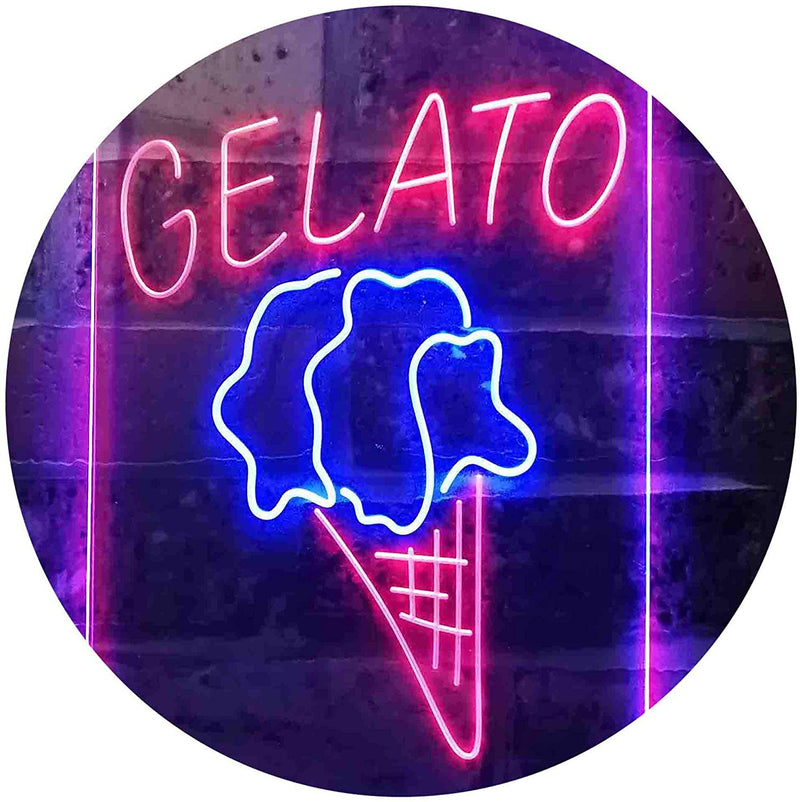 Ice Cream Gelato LED Light Sign - LED Gift Works