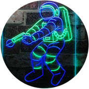 Space Astronaut LED Light Sign - LED Gift Works