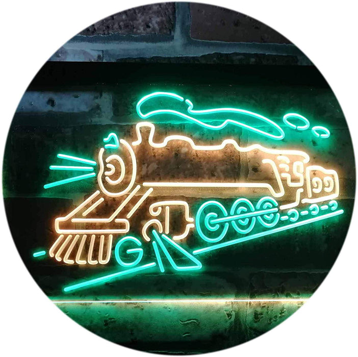 Kids Room Decor Train LED Light Sign - Way Up Gifts