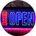 Barber Shop Pole Open LED Light Sign - Way Up Gifts