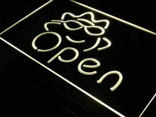 Beach Shop Sun Open LED Light Sign - LED Gift Works