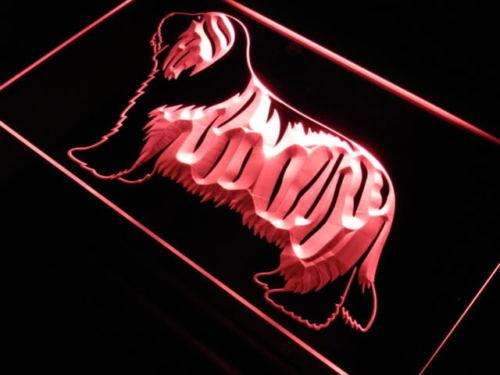 Bearded Collie LED Light Sign - Way Up Gifts
