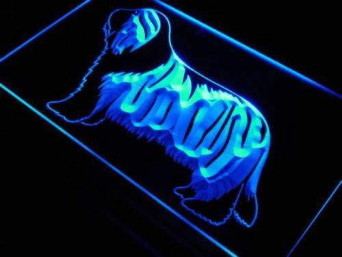 Bearded Collie LED Light Sign - Way Up Gifts