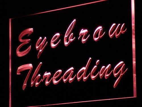 Beauty Salon Eyebrow Threading LED Light Sign - LED Gift Works