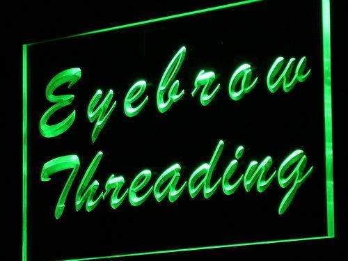 Beauty Salon Eyebrow Threading LED Light Sign - LED Gift Works