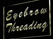 Beauty Salon Eyebrow Threading LED Light Sign - LED Gift Works