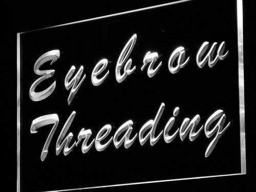 Beauty Salon Eyebrow Threading LED Light Sign - LED Gift Works