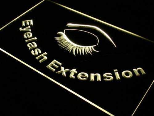 Beauty Salon Eyelash Extension LED Light Sign - LED Gift Works