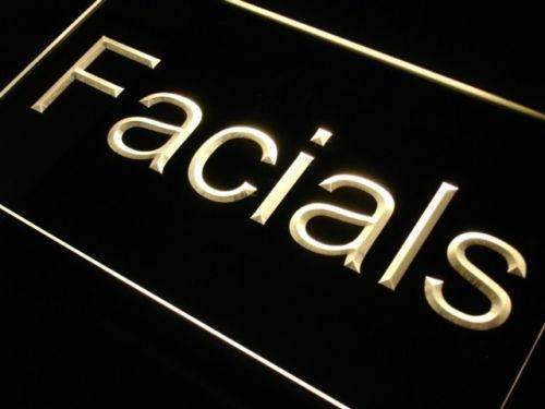Beauty Salon Facials LED Light Sign - LED Gift Works