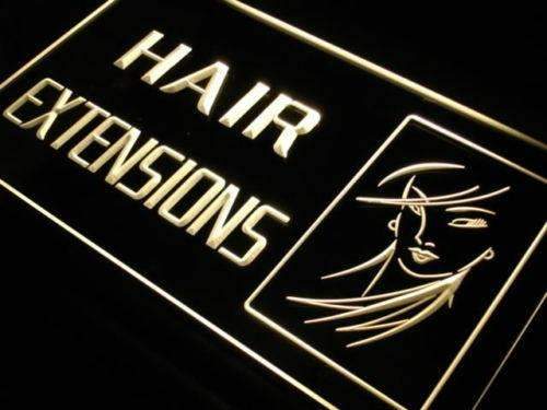 Beauty Salon Hair Extensions LED Light Sign - Way Up Gifts