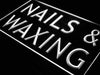 Beauty Salon Nails Waxing LED Light Sign - Way Up Gifts