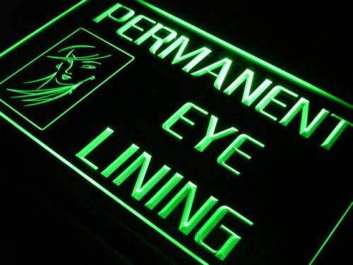 Beauty Salon Permanent Eye Lining LED Light Sign - LED Gift Works