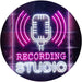 Microphone Recording Studio LED Light Sign - Way Up Gifts