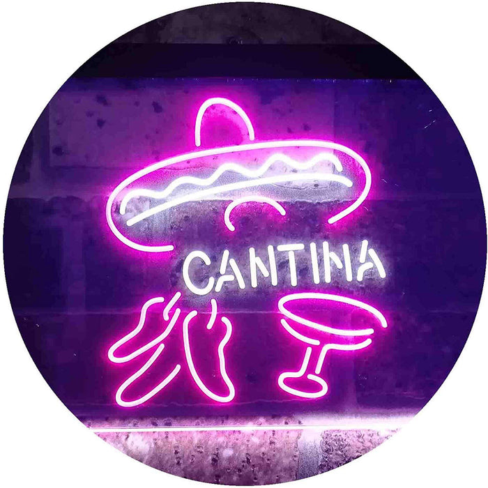 Mexican Bar Beer Cantina LED Light Sign - Way Up Gifts