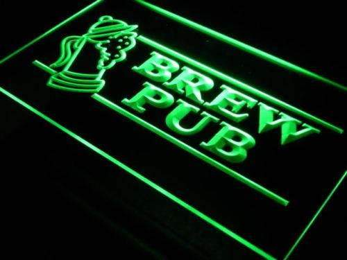 Beer Brew Pub LED Light Sign - Way Up Gifts