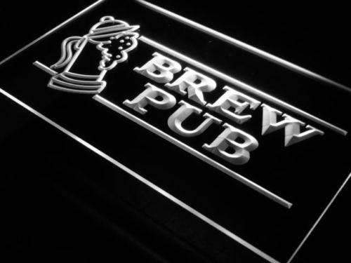 Beer Brew Pub LED Light Sign - Way Up Gifts