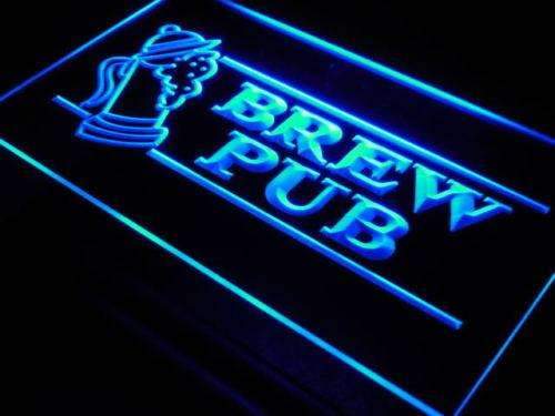 Beer Brew Pub LED Light Sign - LED Gift Works