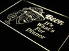 Beer It's Whats for Dinner LED Light Sign - Way Up Gifts