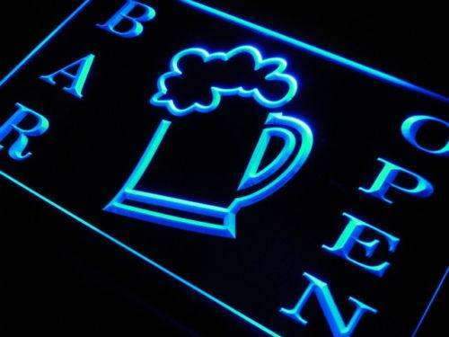 Beer Mug Bar Open LED Light Sign - Way Up Gifts