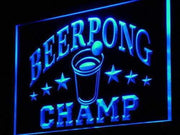 Beer Pong Champ LED Light Sign - LED Gift Works
