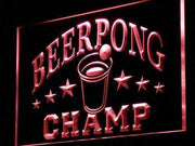 Beer Pong Champ LED Light Sign - LED Gift Works