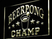 Beer Pong Champ LED Light Sign - LED Gift Works