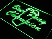 Beer Pong Champion LED Light Sign - LED Gift Works