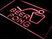 Beer Pong LED Light Sign - LED Gift Works