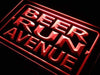 Beer Run Avenue LED Light Sign - Way Up Gifts
