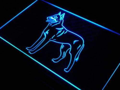 Belgian Malinois Dog LED Light Sign - Way Up Gifts