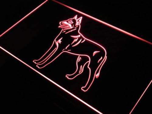 Belgian Malinois Dog LED Light Sign - LED Gift Works