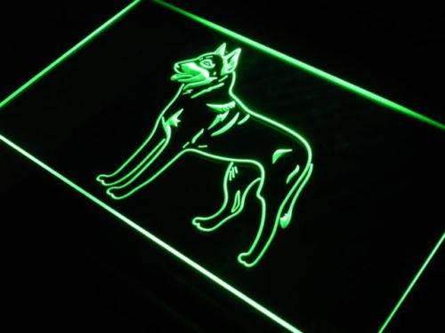 Belgian Malinois Dog LED Light Sign - Way Up Gifts