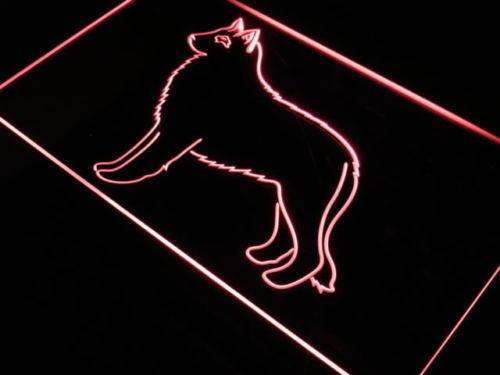 Belgian Sheepdog LED Light Sign - Way Up Gifts