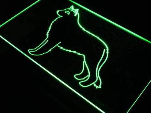 Belgian Sheepdog LED Light Sign - Way Up Gifts