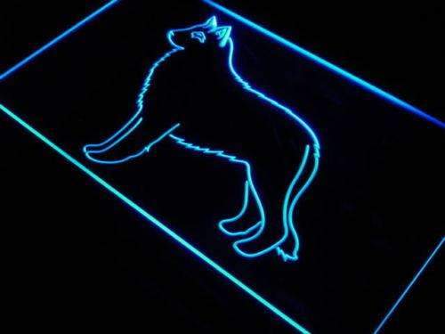 Belgian Sheepdog LED Light Sign - Way Up Gifts