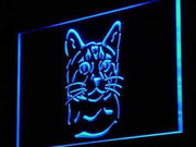 Bengal Cat LED Light Sign - LED Gift Works