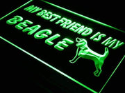 Best Friend Beagle LED Light Sign - LED Gift Works